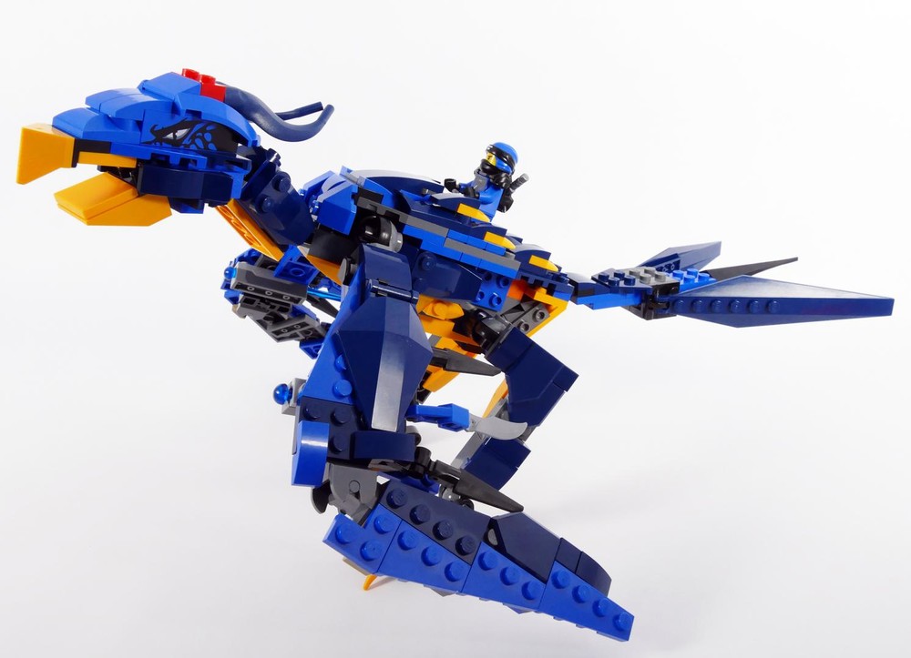 Lego Jay's Thunderbird - LEGO Ninjago Stormbringer 70652 Alternate MOC
