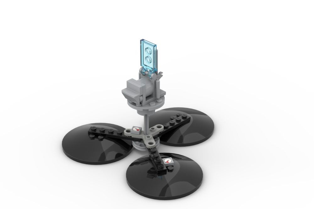 Lego Communications Satellite | Space Mining Infrastructure