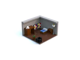 Small Minimalistic Bedroom MOC