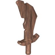 Lego Weapon Sword / Scimitar Notched Blade / Copper
