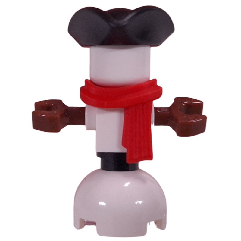 Lego Snowman, Tricorn, Scarf