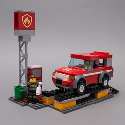 60214 Offroad car & Service stand
