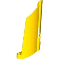 Technic Panel Fairing #21 Large Long, Small Hole, Side B / Yellow
