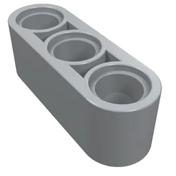 Technic Beam 1 x 3 Thick / Light Bluish Gray