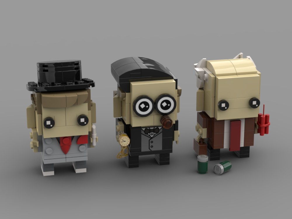 Lego Jönssonligan Brickheadz (Jonsson League, Olsen-banden)
