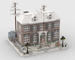 Winter Village - Display for set 21330 - Home Alone