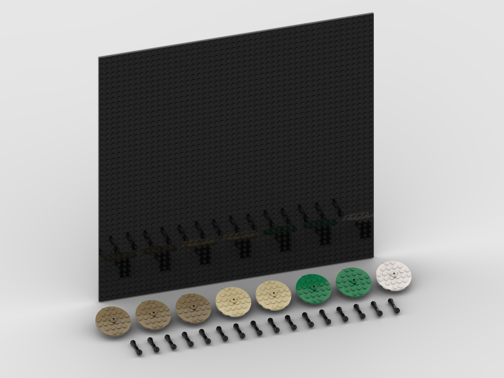 Lego SW Advent Calendar Model Display