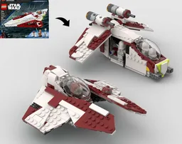 2-in-1 Alternate Builds Bundle - 75333 Obi-Wan's Starfighter