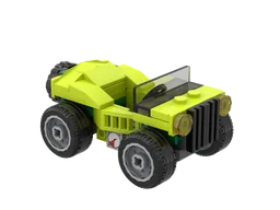 Lime Willy's jeep