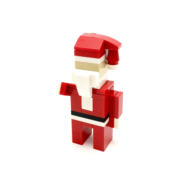 Lego Santa Claus Christmas Ornament