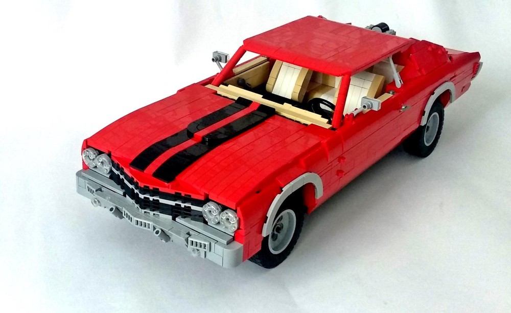 Lego Chevrolet Chevelle SS 1970 (RC + full suspension)