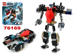 Transformer Thor Tank from set 76169
