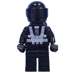 Blacktron I (3626a Head)