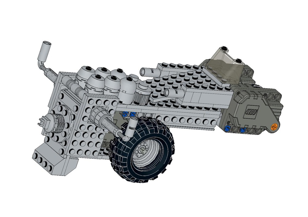 Lego Mars Colony Cargo Transport Truck