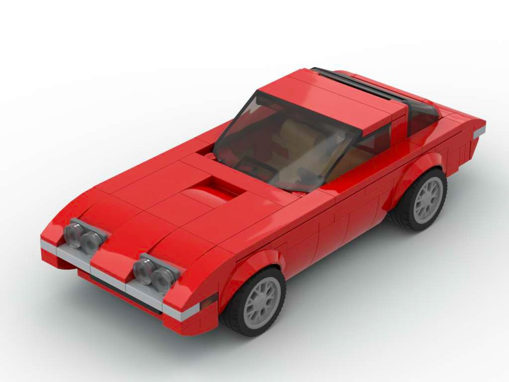 Lego 1968 Raging Bull Islero - Red - 8 Stud Speed Champions