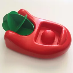 Primo Boat with Green Paddle Wheel / Red