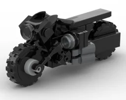 LEGO Batcycle MOC from the 2022 Film