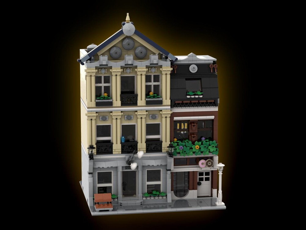 Lego Call Center - 10278 Police Station Alternative Build