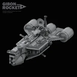 Imperial Consular-Class Cruiser (7665 recolored with updated design)