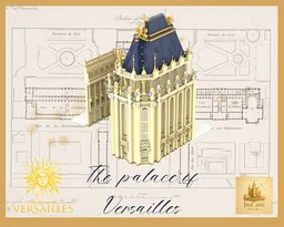 Château de Versailles part 6 " chapelle royale " - LEGO Model (6880 pieces)