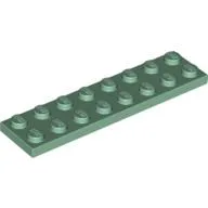 Plate 2 x 8 / Sand Green