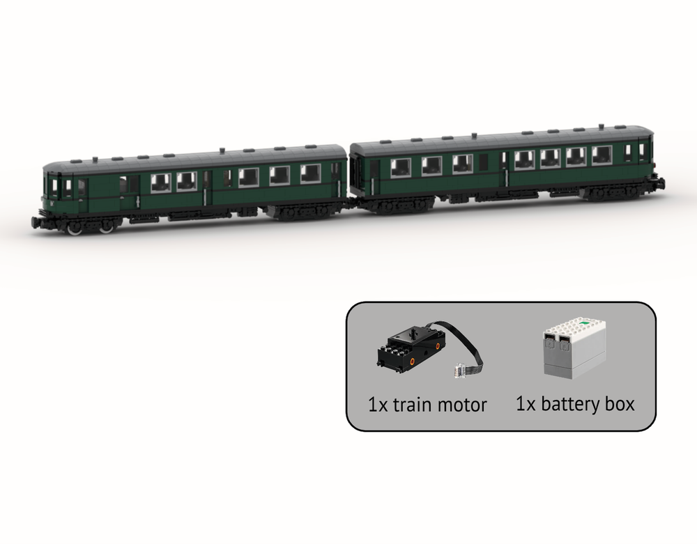 Lego DR VT 137 Type Stettin (8w)
