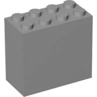 Brick 2 x 4 x 3 / Light Bluish Gray