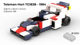 F1 Toleman TG183B - 1984