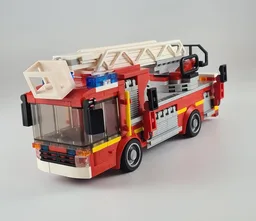 UK Fire Engine Turnable Ladder 1.0