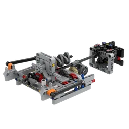 4 speeds Gearbox (flat design) + Paddle shifting