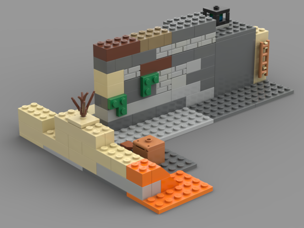 Lego Zombie Cavern