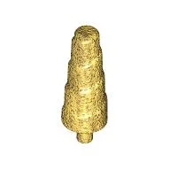 Creature Body Part, Horn (Unicorn) with Small Pin / Pearl Gold