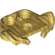 Minifig Neckwear Shoulder Guards / Pearl Gold