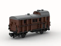 Caboose Freight Wagon (8w)
