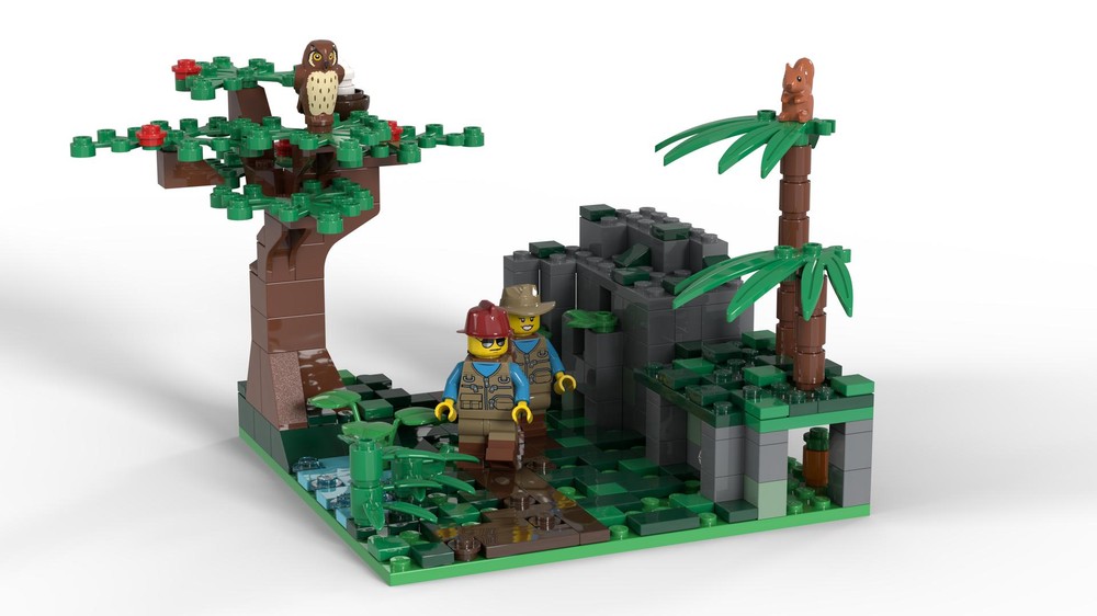 Lego Forest Hike