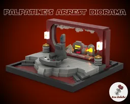 Palpatine's Arrest Diorama