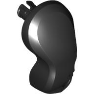 Lego Animal Body Part, Gorilla, Arm Bend with Pin / Black