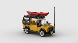 Land Rover Defender 110 - City/Minifigure Scale