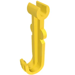 Hook, Wide / Yellow