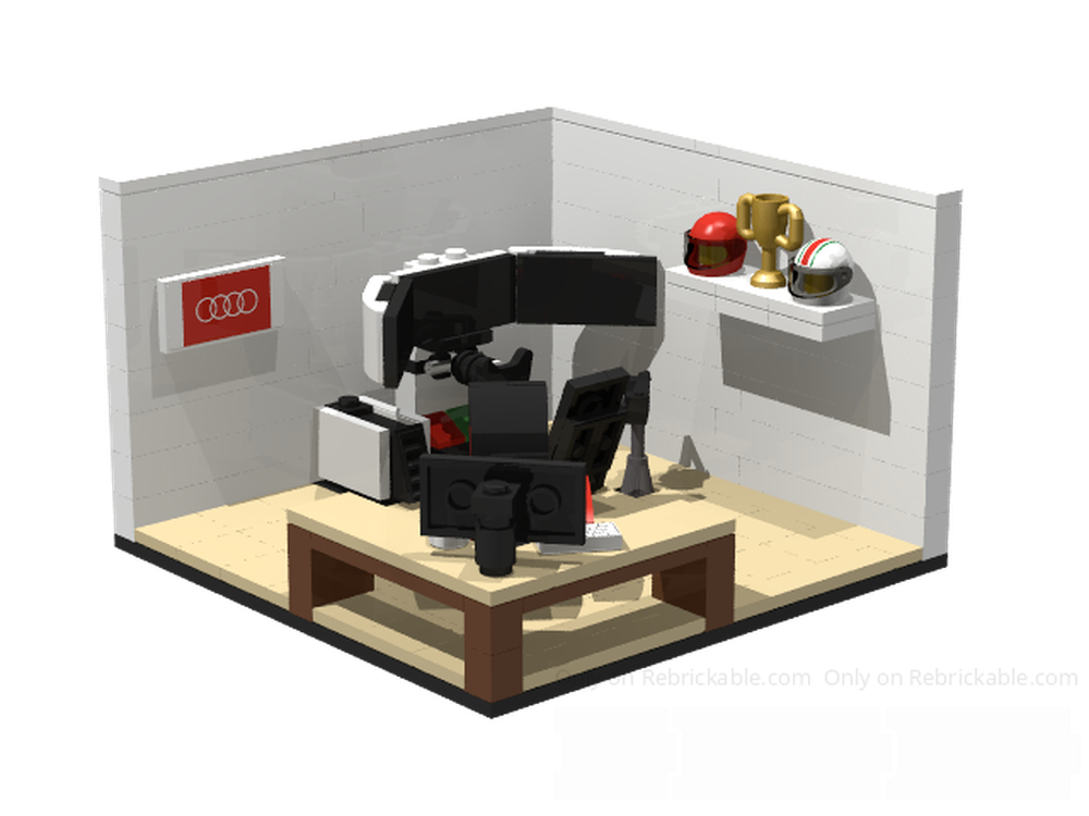 Lego Simracing room