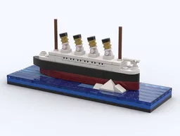Mini Titanic Diorama