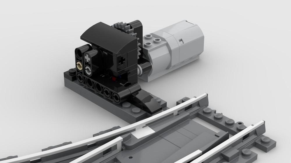 Lego Motorization mechanism for Trixbrix switches