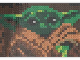BBY Yoda - The Child Mosaic