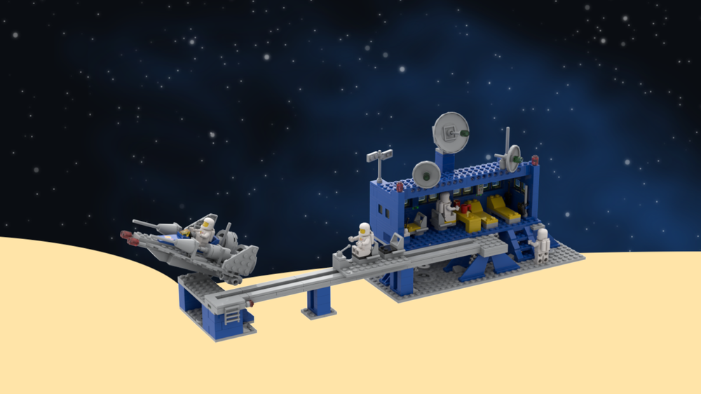 Lego Classic Space Reimagined: Beta Command Base 6970