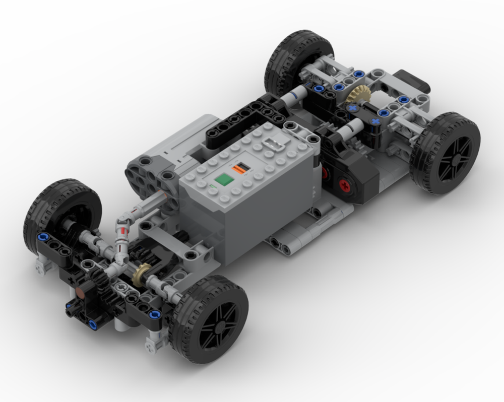 Lego Chassis AWD RC Drift