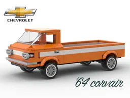 1964 chevy corvair 95 "big orange" rampside