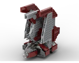"ETA Class Shuttle" 75362 alternative build (MOC)
