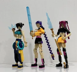 Lego Huntrix from K-Pop Demon Hunters