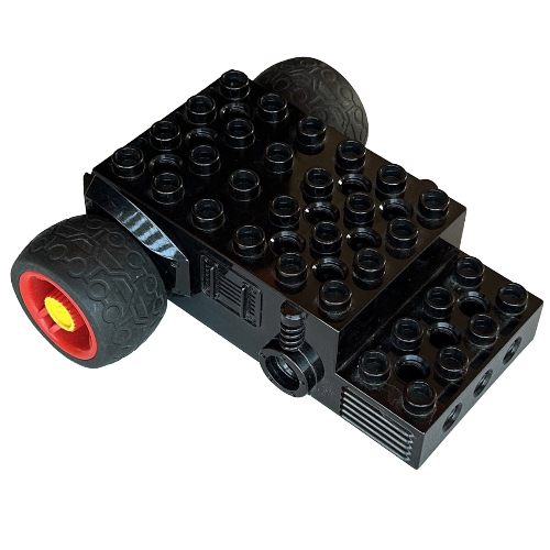 Lego Duplo Toolo Car Base Unit for RC Dozer (2949) / Black