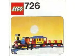 12V Western Train with 2 Wagons and Cowboys